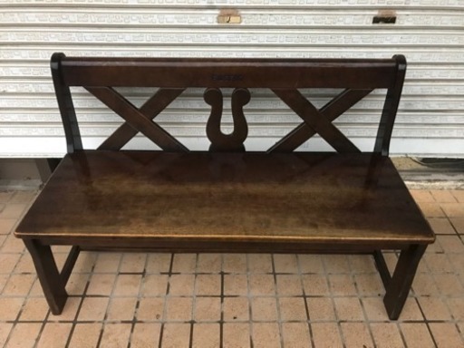 ☆希少 カリモク RUSTIC☆廃番ベンチチェア　ラスト一脚