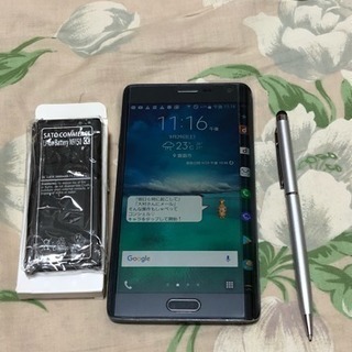 中古ドコモギャラクシーノートエッジドコモ版の画像