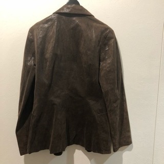 皮ジャケットの画像