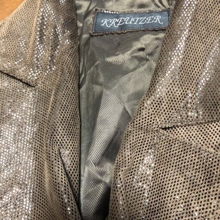 皮ジャケットの画像