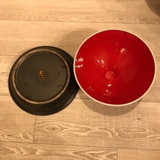 【値下げしました】タジン鍋 赤の画像