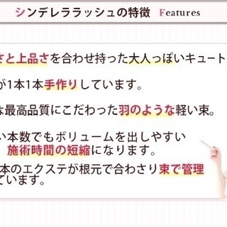 セルフ まつ毛エクステ　9/9〜11日の画像