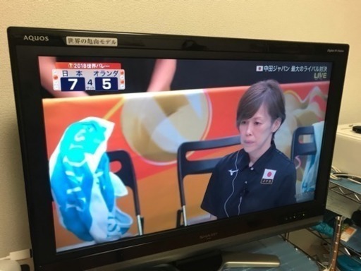 重厚感のあるテレビです！！