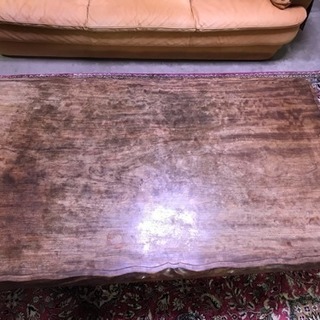 無垢材1枚板テーブル【値下げ】6,000円←12,000円←27,000円の画像