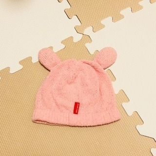 🌸ミキハウスうさちゃん帽子の画像