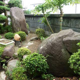 ■大きな庭石Ａ■下見歓迎■ユニック車などで搬出できる方限定■の画像