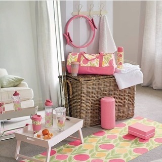 ローラアシュレイ ボストンバッグの画像