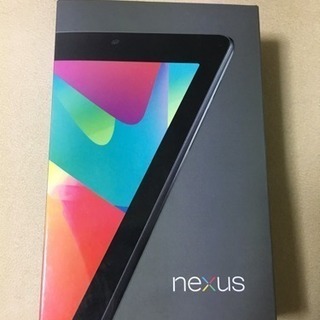 【商談中】Nexus7 32GB（Wi-Fiモデル）訳あり
