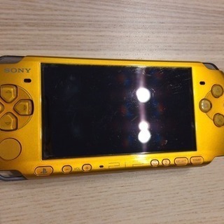 PSP3000 イエロー おまけでケース