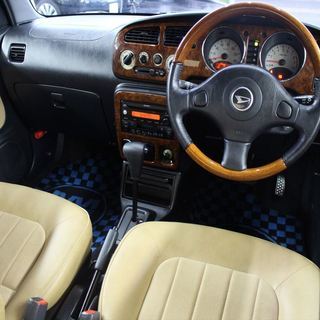 【車検２年付】  ダイハツ ミラジーノ ジーノ ミニライトアルミ/ウッドコンビハンドル☆自社ローン・オートローン全国対応の画像