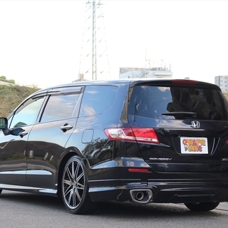 【車検２年付】  ホンダ オデッセイ 2.4 アブソルート 車高調/WORKアルミ/HDDナビ☆自社ローン・オートローン全国対応の画像