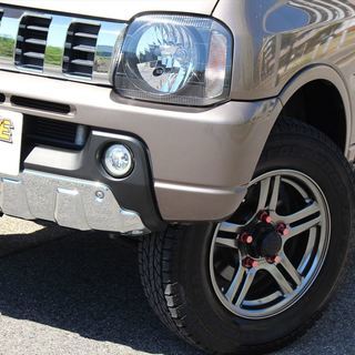 【車検２年付】  スズキ ジムニー クロスアドベンチャー 4WD 社外足回り/社外マフラーなど社外品多数☆自社ローン・オートローン全国対応の画像