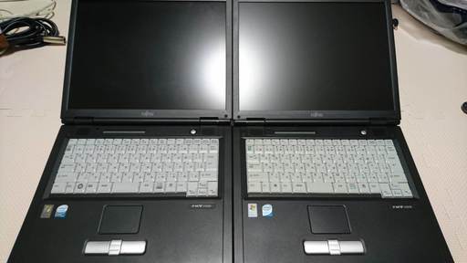 （2台あり）FMV-C8250 Core2 Duo T2300 1.66GHz A4ノート