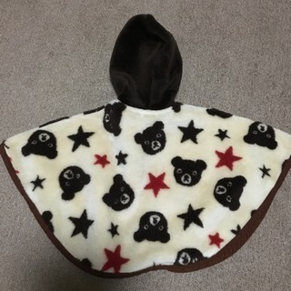 ミキハウス ポンチョの画像