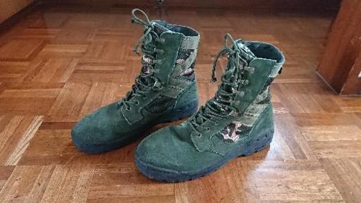 中古アーミーブーツAVIREXUSA AV2000COMBAT 28cm