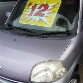 お買得中古車 19年式 ダイハツ エツセ ラベンダー色　の画像
