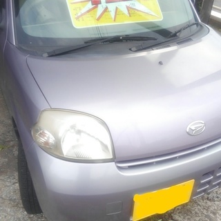 お買得中古車 19年式 ダイハツ エツセ ラベンダー色　の画像