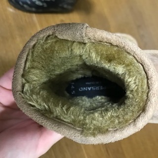ムートンブーツ14.5cmの画像
