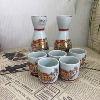 九谷焼 徳利とおちょこのセット
