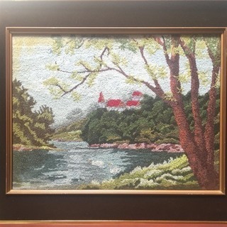 タペストリー 布画？ 風景の画像