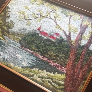 タペストリー 布画？ 風景の画像