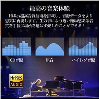 値下げ!!  新品未使用 !!  デジタル オーディオ プレーヤー  ハイレゾ対応の画像