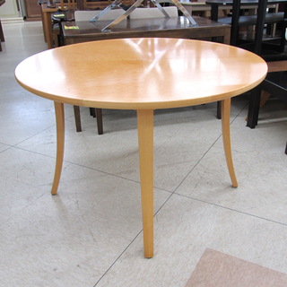 最終価格 CONDE HOUSE カンディハウス テーブル 座椅子 セット 円型 カンディハウス 座卓、座椅子 最終価格 CONDE HOUSE カンディハウス