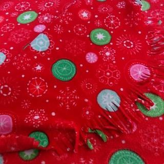 ☆美品☆多目的 フリース ブランケット