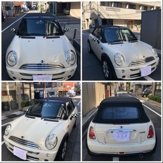 ジモティ限定特価‼︎ミニ★クーパーコンバーチブル★車検31年9月迄‼︎の画像