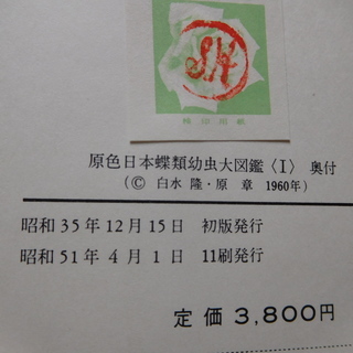 蝶の幼虫図鑑の画像