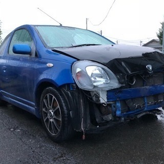 事故車☠ヴィッツNCP10 3ドア MT