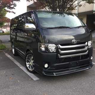 ハイエースS-GL ディーゼル４WD　エンジン・外装リフレッシュ済・ＡＴＦ圧送ストレイナー交換済　車検令和３年4月 の画像