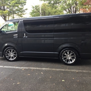 ハイエースS-GL ディーゼル４WD　エンジン・外装リフレッシュ済・ＡＴＦ圧送ストレイナー交換済　車検令和３年4月 の画像
