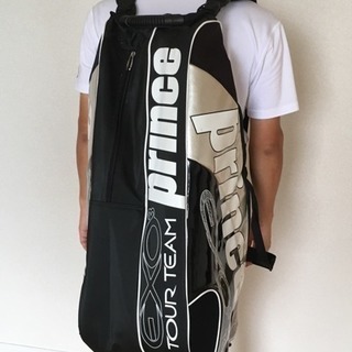 テニスラケットバッグ（prince 6本入）の画像