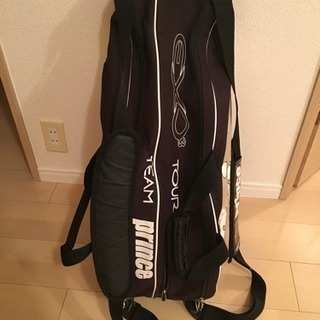 テニスラケットバッグ（prince 6本入）の画像