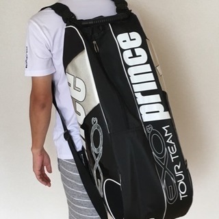 テニスラケットバッグ（prince 6本入）の画像