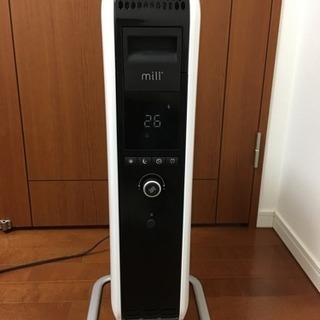 mill オイルヒーター 北欧デザイン 転倒自動停止機能 タイマ...