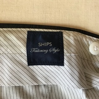 SHIPS パンツ シップス CANONICO カノニコ生地 イタリア製生地 サイズ 48の画像