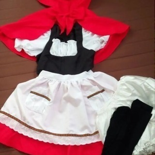 赤ずきんコスプレ衣装かぼちゃパンツソックス付き！