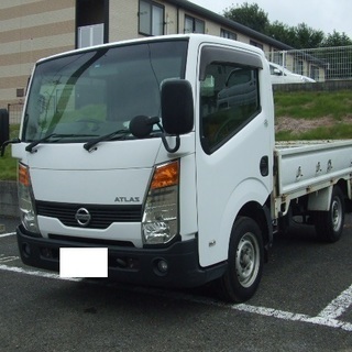 H21　アトラス1.5トン平ボディフルスーパーロー　車検31年1...