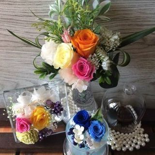 １日、アクアジェルフラワー講師コースの画像