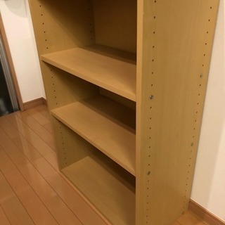 ニトリ カラーボックス ナチュラルの画像
