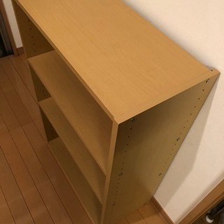 ニトリ カラーボックス ナチュラルの画像