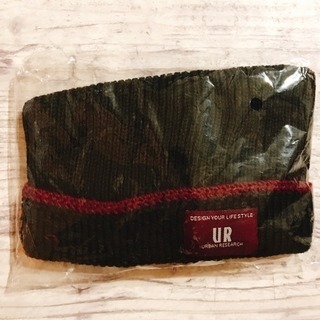 【新品未使用品】URBAN RESEARCH(アーバンリサーチ)　ニットキャップの画像