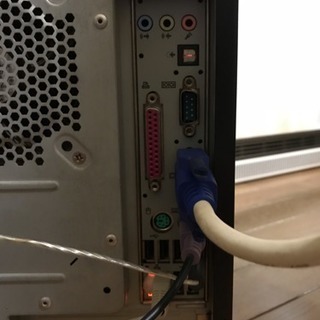 動作品 NEC Value One MT MT600/7A　Win10 Home 64bit Core2Duo E6400 メモリ4GB  HDD 250GB  有線ラン 10キー付きキーボードの画像