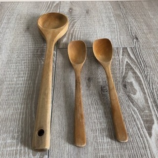 木製スプーン 3点セット
