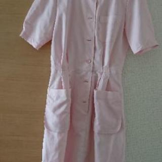 (値下げ)ナース服☆看護服☆ピンク☆ワンピース