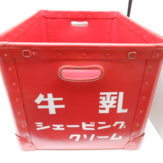 【レトロ】ボテ箱　牛乳石鹸 昭和レトロ 牛乳石鹸 ボテ箱 グリーン - USA＆レトロ雑貨の店