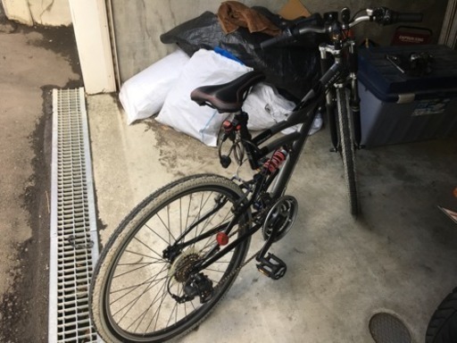 X-TRAILの自転車です！