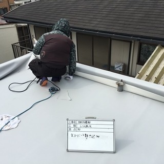 塩ビシート防水工事、防水金物工事、未経験者歓迎！😊